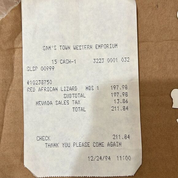 Vintage 1994 Justin Red Lizard & Kipskin Kilted Roper Boots Women’s 7.5B Rare - Picture 14 of 14